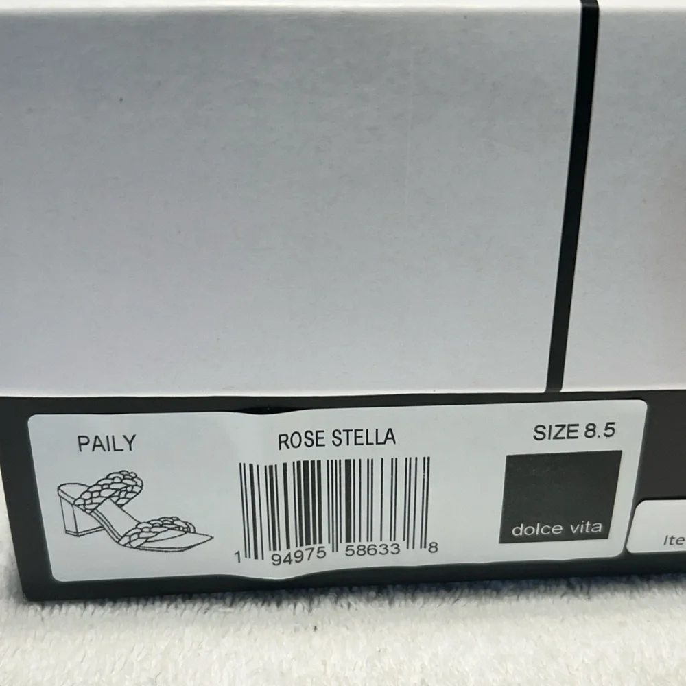 Dolce‎ Vita Women’s Pailey Pink Braided Heels Size 8.5 New In Box $65 - Picture 8 of 8